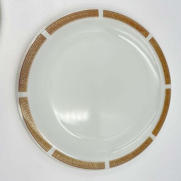 Vintage Anchor Hocking Athena Chop Plate 12” set of 3 retro mcm - Picture 3 of 12